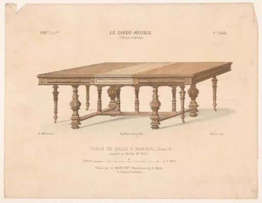 Dining table