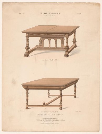 Two dining tables