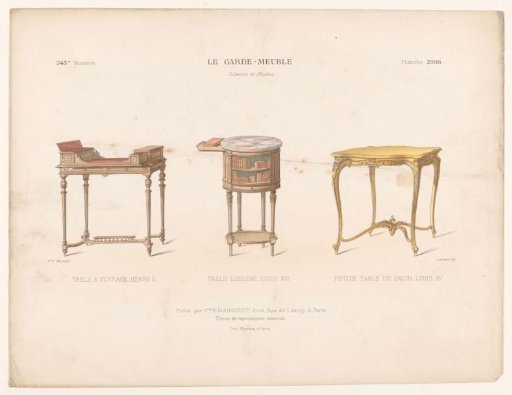 Three tables
