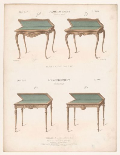 Four gaming tables
