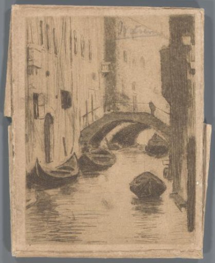 Bridge over the Rio di San Toma, Venice