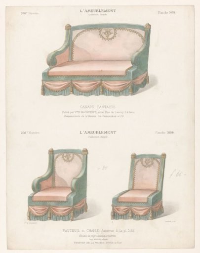 Sofa, armchair and chair