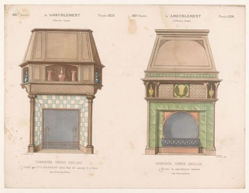 Two fireplaces