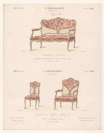 Sofa, armchair, and chair