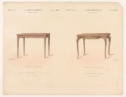 Two tables