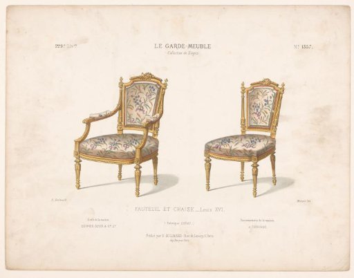 Armchair and chair