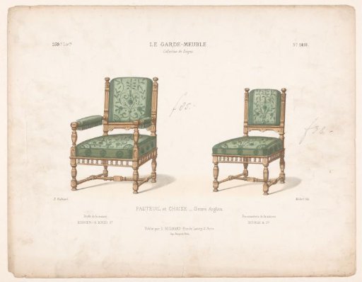 Armchair and chair