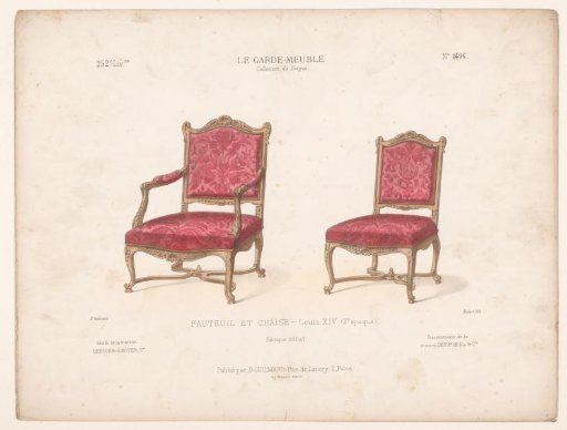 Armchair and chair