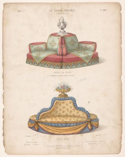 Round and oval bench