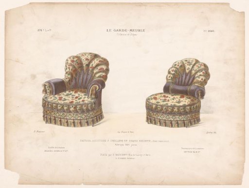 Armchair and chair