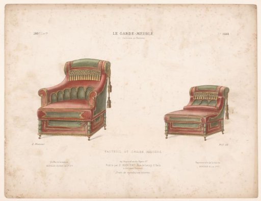 Armchair and chair
