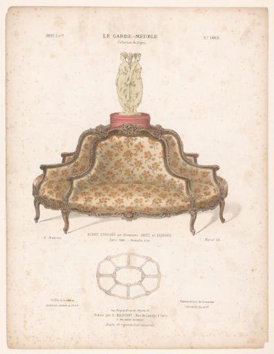 Round bench