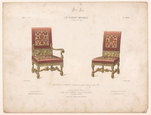 Armchair and chair