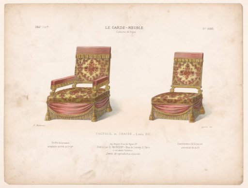 Armchair and chair