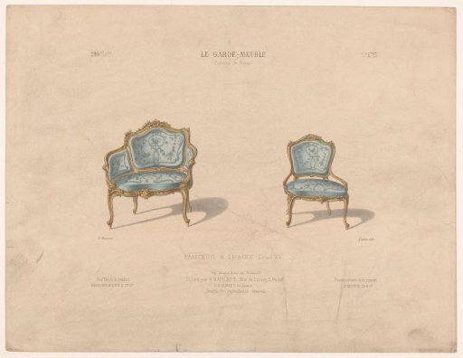 Armchair and chair