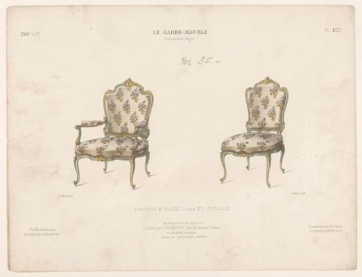Armchair and chair