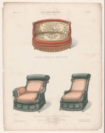 Two armchairs and a chair