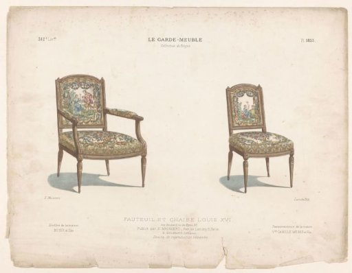 Armchair and chair
