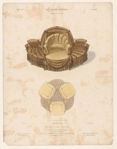 Round bench