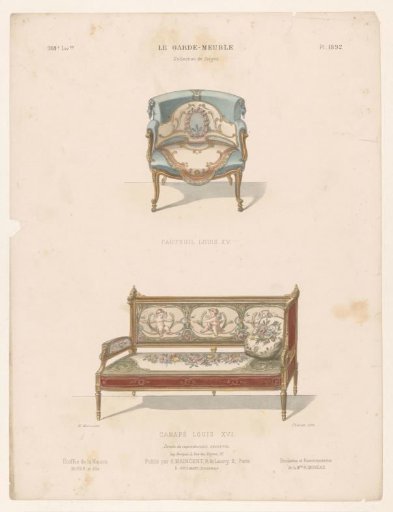 Armchair and sofa