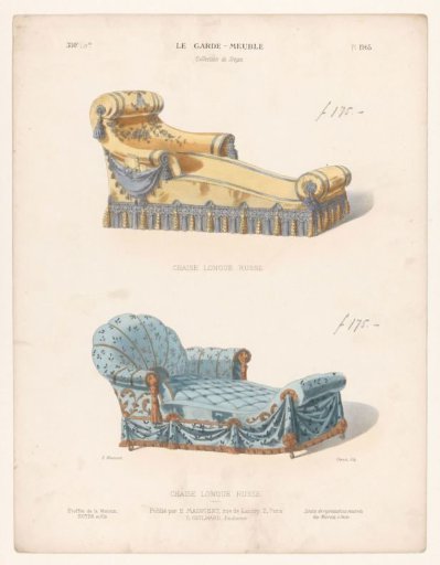 Two chaise longues