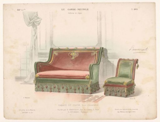 Sofa and chair