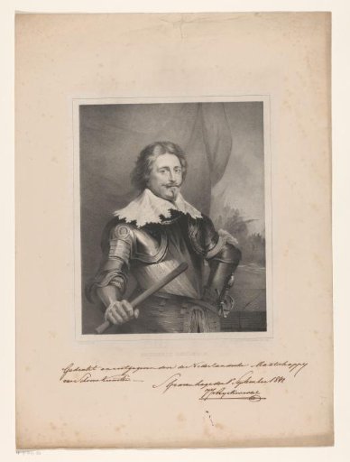 Portrait of Frederik Hendrik of Orange