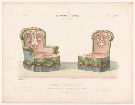 Armchair and chair