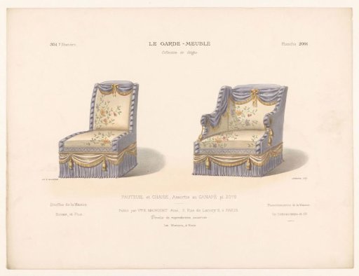 Armchair and chair
