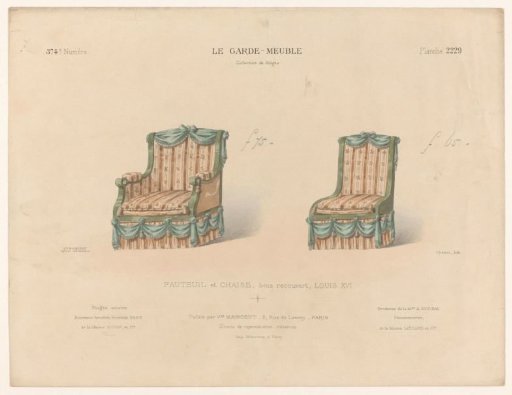 Armchair and chair