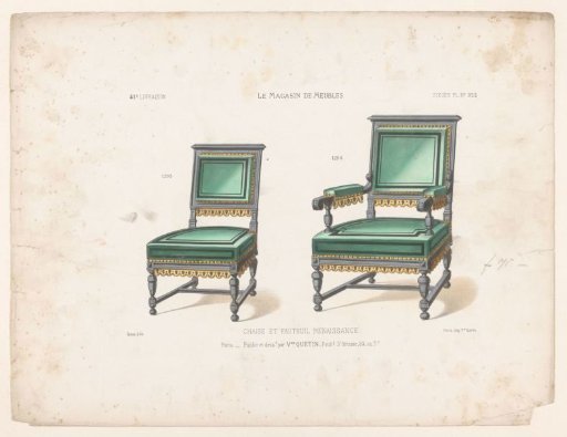 Chair and Armchair