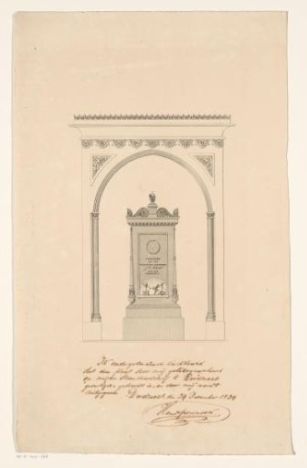 Monument to Johannes Christiaan Schotel