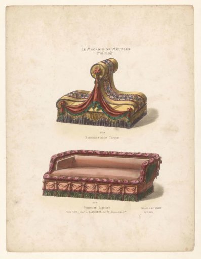 Two-seater chair and bench