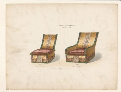 Chair and armchair