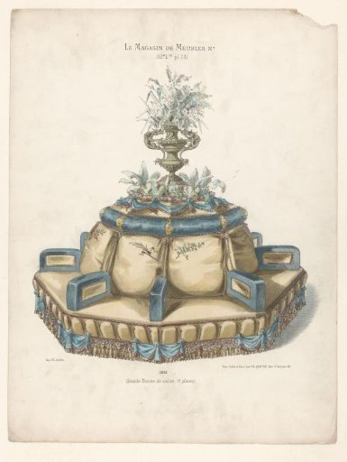Round bench