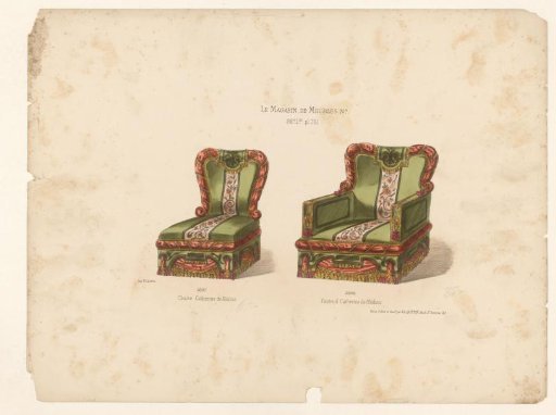 Chair and armchair