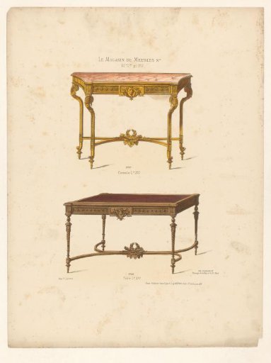 Console table and table