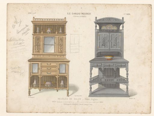 Two cabinets