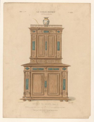 Cabinet with vase