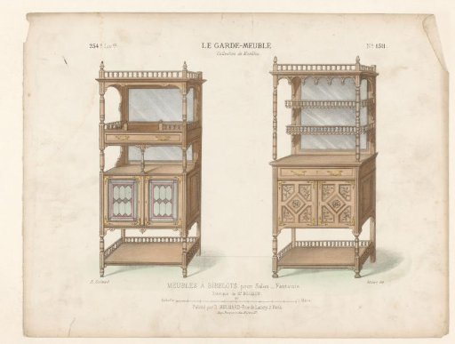 Two cabinets