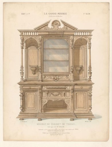 Cabinet with niches