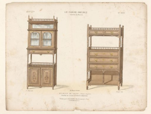 Two cabinets