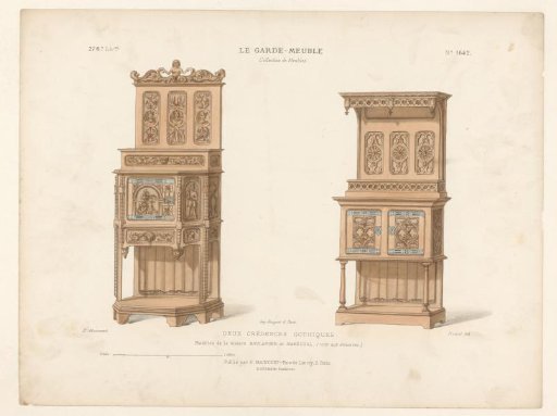 Two sideboard cabinets