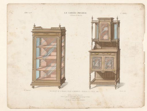 Two cabinets