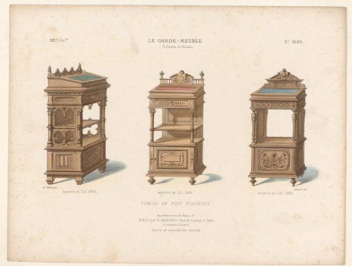 Three nightstands