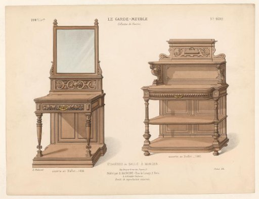 Two cabinets