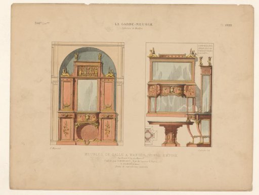Two cabinets