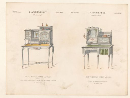 Two writing desks