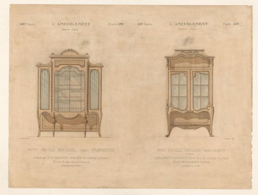 Two cabinets