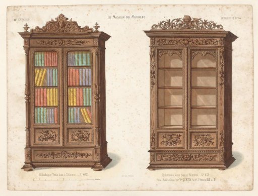 Two bookcases